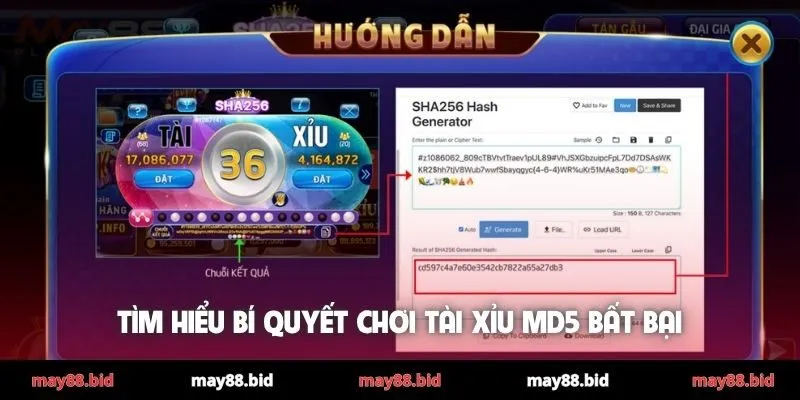 Tìm hiểu bí quyết chơi Tài Xỉu MD5 bất bại